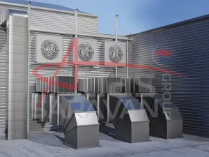 Cooling Tower انتخاب دمپر هوا صنعتی