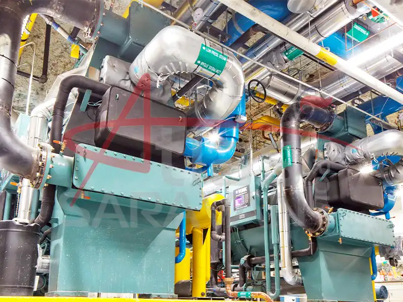 مقایسه چیلرهای جذبی و چیلرهای تراکمی